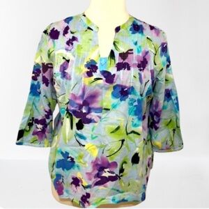 Soft by Avenue Multicolor Top